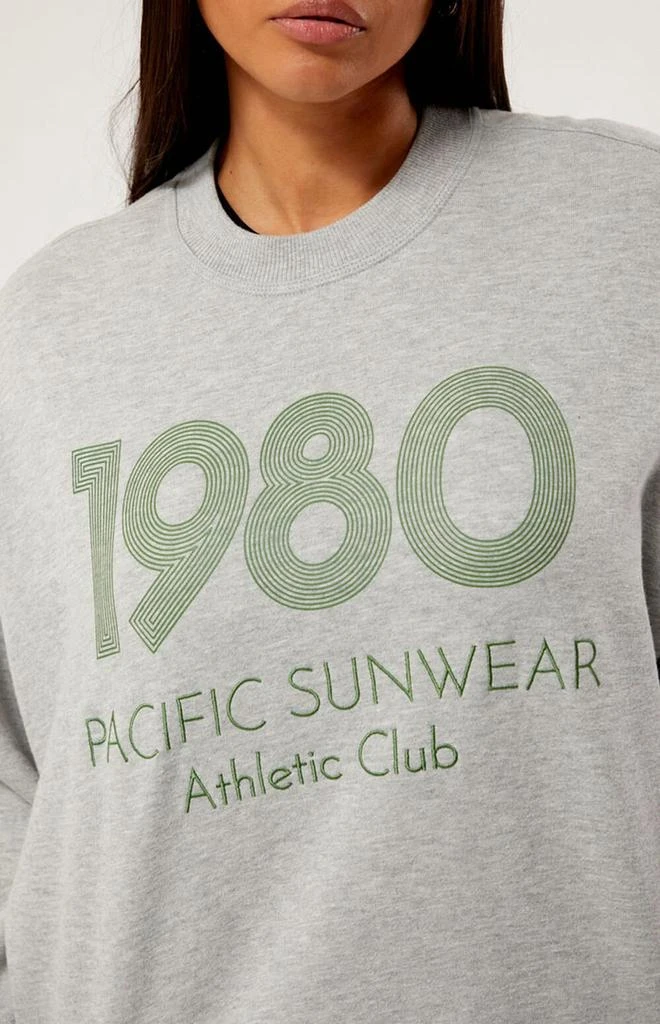 商品PacSun|1980 Pacific Sunwear Athletic Club Crew Neck Sweatshirt,价格¥94,第3张图片详细描述