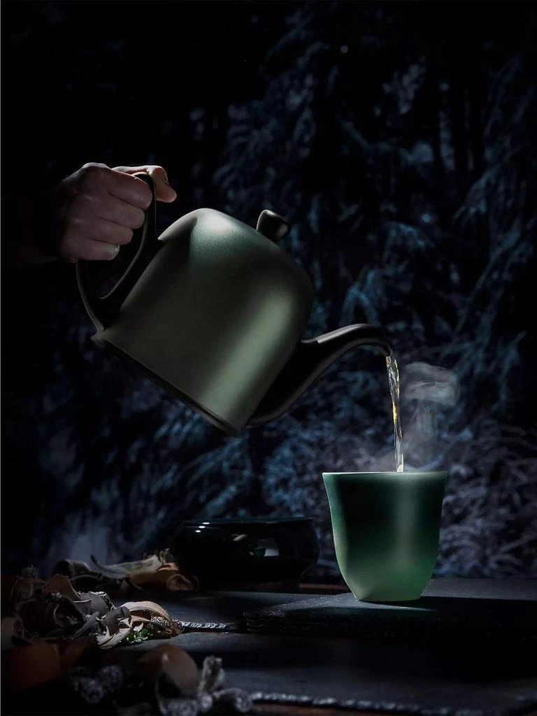 商品Degrenne Paris|Salam Porcelain & Stainless Steel Teapot,价格¥1800,第2张图片详细描述