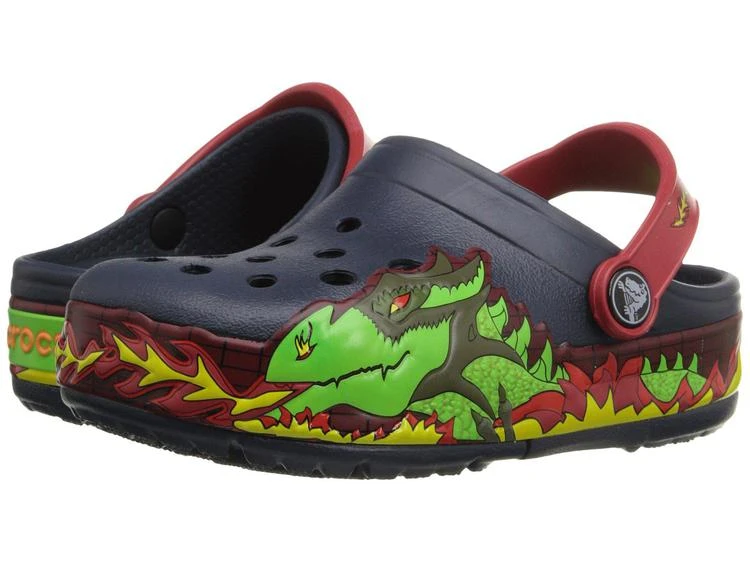 商品Crocs|CrocsLights Fire Dragon Clog (Toddler/Little Kid),价格¥152,第1张图片