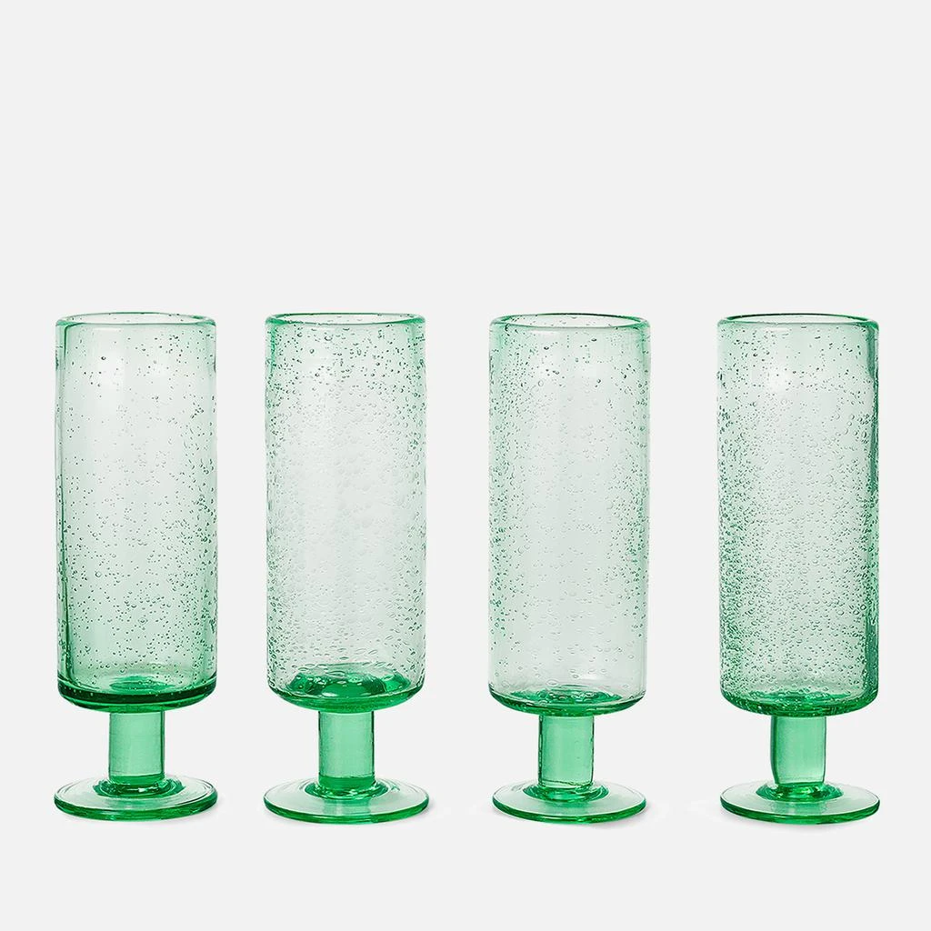 商品Ferm Living|Ferm Living Oli Champagne Flute - Green,价格¥123,第2张图片详细描述