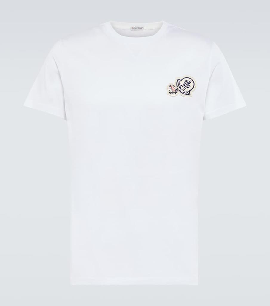 商品Moncler|棉质平纹针织T恤,价格¥2256,第1张图片