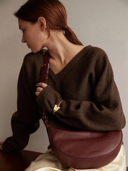 商品Coccinelle|[SPECIAL SET] Anais Hobo Bag N Beat Chain,价格¥4383,第2张图片详细描述