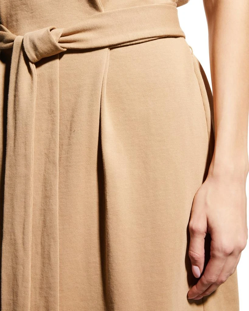商品Vince|Short-Sleeve Tie-Waist Dress,价格¥598,第5张图片详细描述
