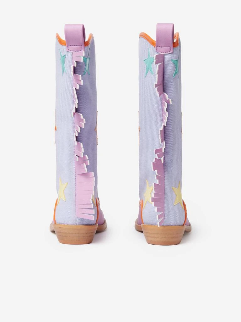 商品Stella McCartney|Stella McCartney Girls Cowboy Boots in Purple,价格¥943,第3张图片详细描述