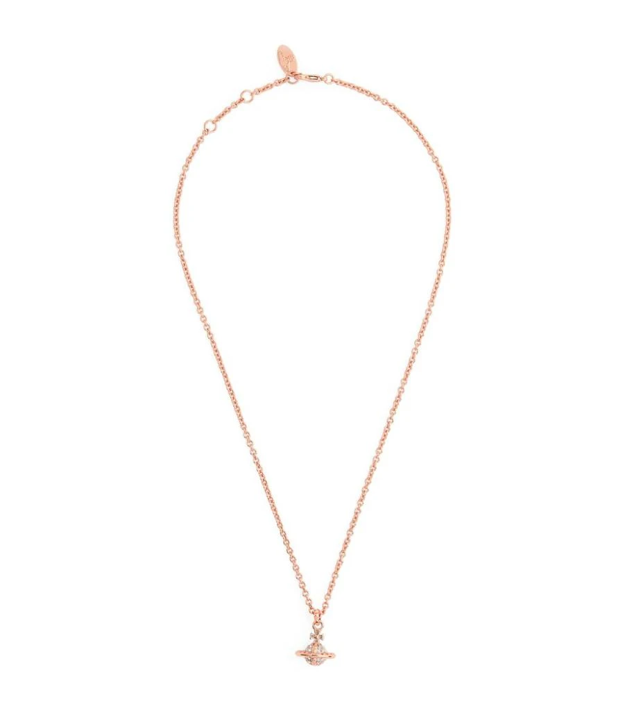 商品Vivienne Westwood|Small Crystal-Embellished Mayfair Orb Pendant Necklace,价格¥1089,第1张图片