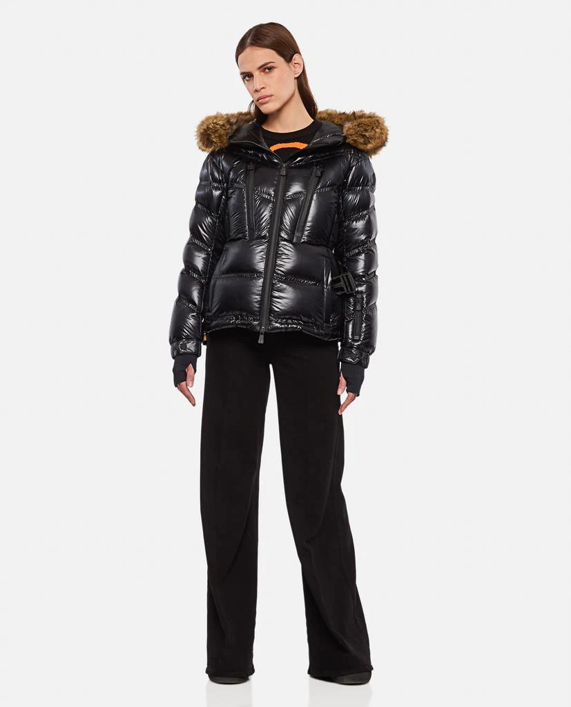 商品Moncler|Moncler Grenoble BERNIN LAQUÉ NYLON DOWN JACKET size 7351,价格¥13689,第2张图片详细描述