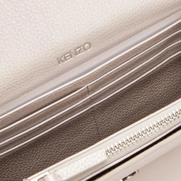 商品Kenzo|KENZO Women's Eye Wallet On Chain - Silver,价格¥1006,第5张图片详细描述