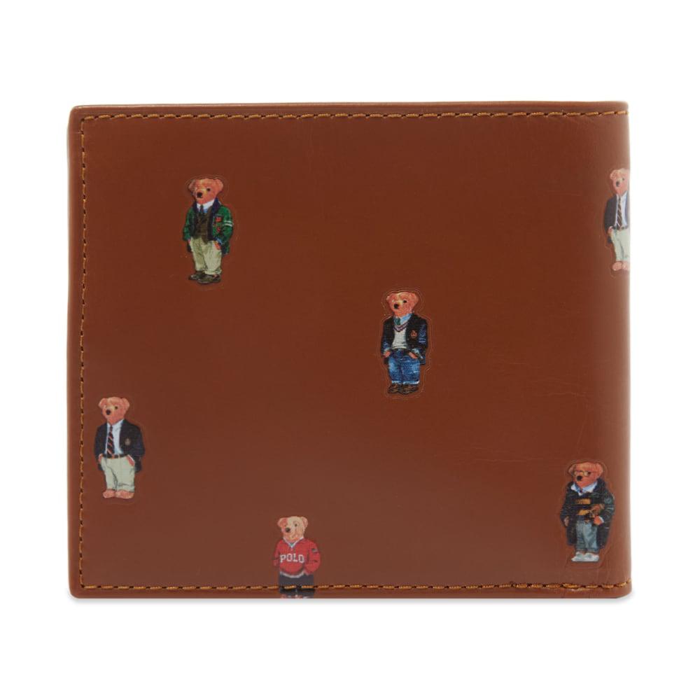 Polo Ralph Lauren All Over Bear Billfold Wallet商品第2张图片规格展示