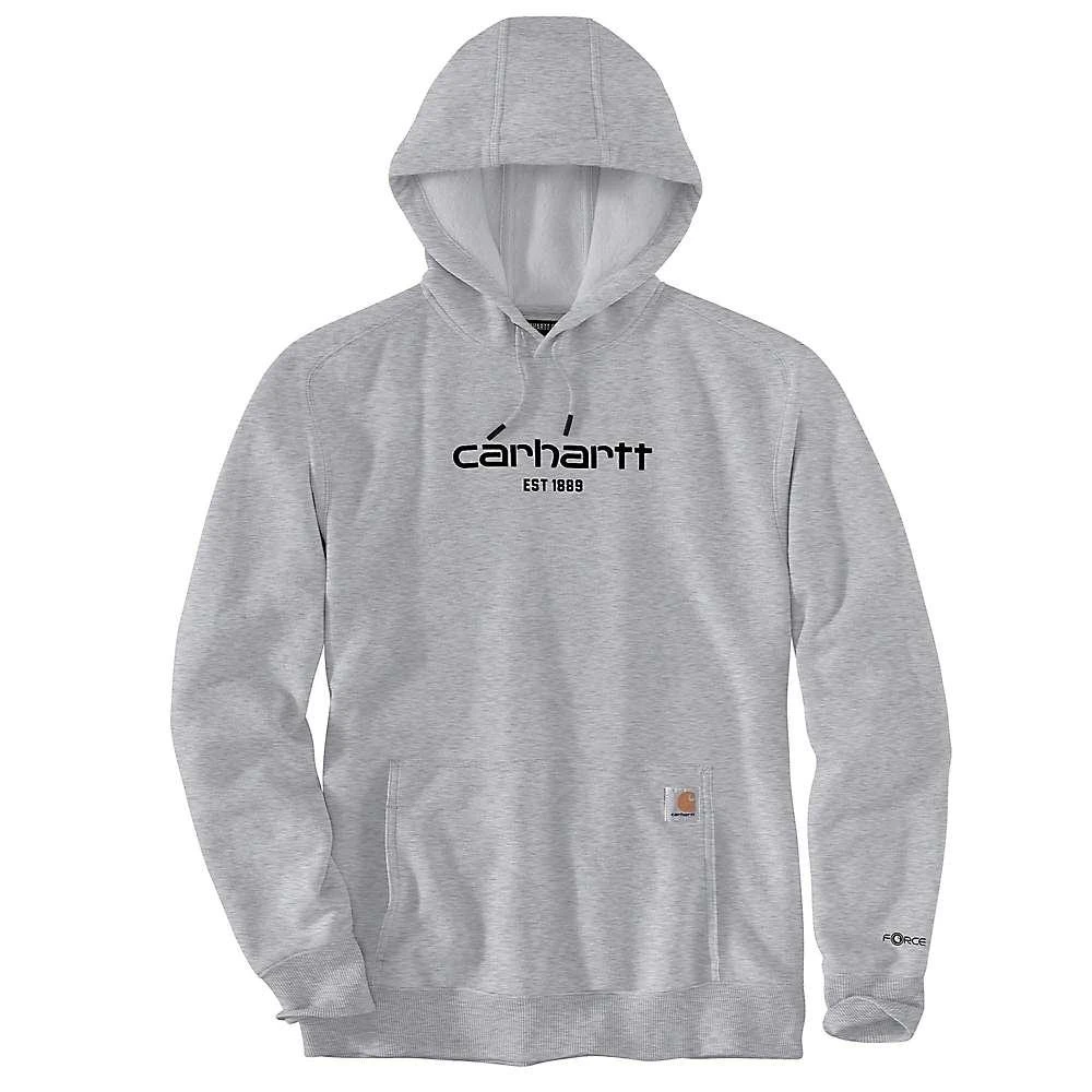 商品Carhartt|Carhartt Men's Force Relaxed Fit Lightweight Logo Graphic Sweatshirt,价格¥495,第1张图片