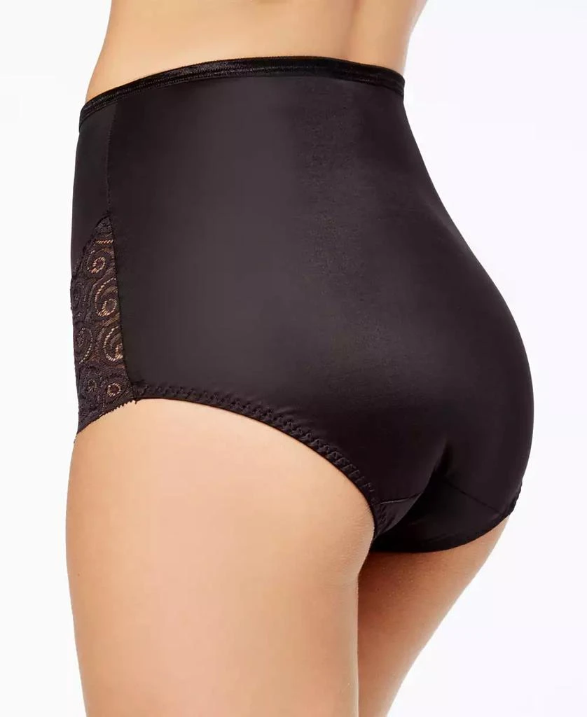 商品Bali|Women's  Firm Tummy-Control Lace Trim Microfiber Brief Underwear 2 Pack X054,价格¥206,第2张图片详细描述