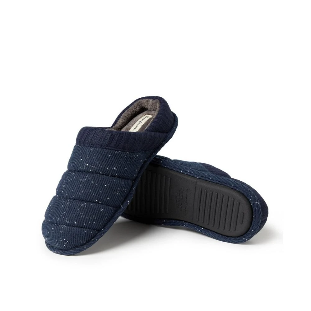 商品Dear Foams|Men's Aiden Flecked Waffle Knit Clog Slippers,价格¥126,第5张图片详细描述