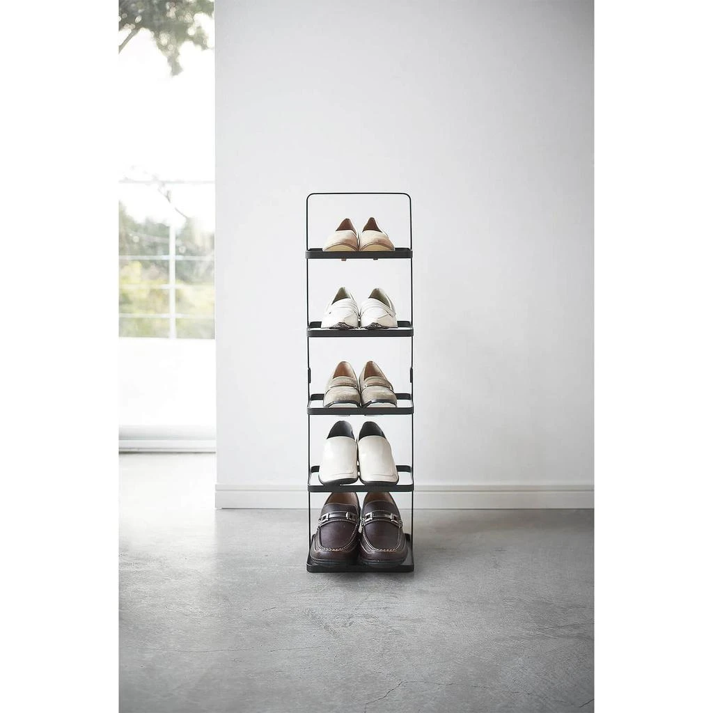 商品Yamazaki|Yamazaki Tower Shoe Rack - Black,价格¥434,第2张图片详细描述
