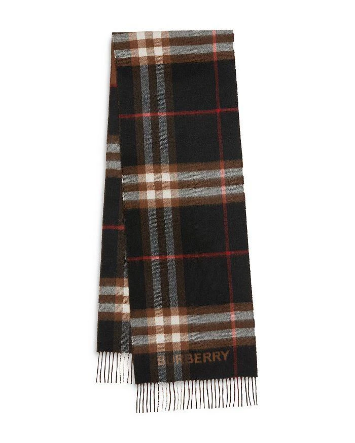 商品Burberry|Contrast Check Cashmere Scarf,价格¥2786,第1张图片