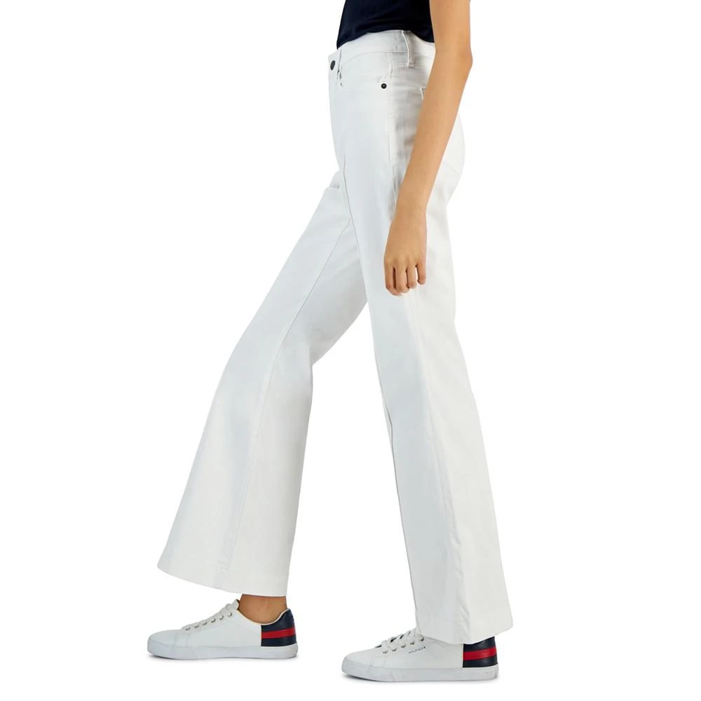 商品Tommy Hilfiger|Women's Seam-Front Flare-Leg Pants,价格¥150,第3张图片详细描述