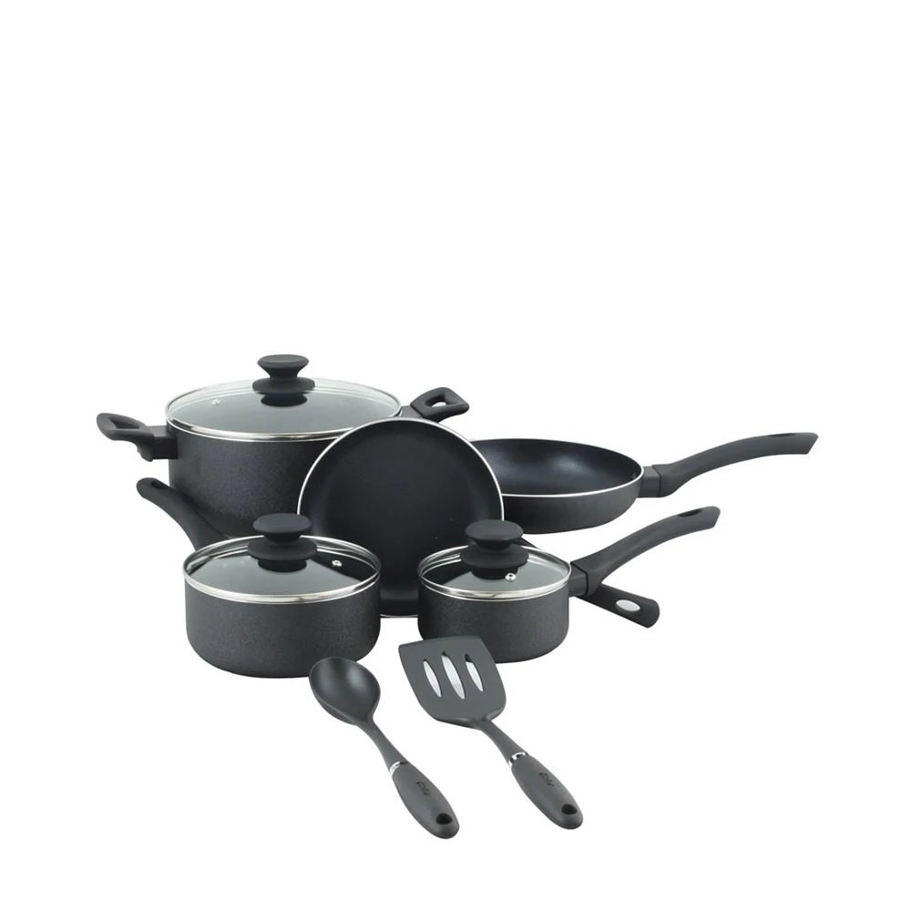 商品Gibson|Oster Ashford 10 Piece Aluminum Nonstick Cookware Set,价格¥715,第1张图片