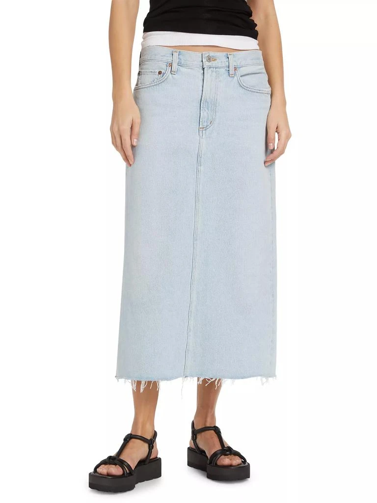 商品AGOLDE|Della Denim Maxi Skirt,价格¥929,第3张图片详细描述