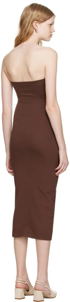商品Gil Rodriguez|Brown 'The Tube' Midi Dress,价格¥894,第3张图片详细描述