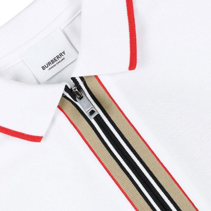 White Mini Samuel Short Sleeve Polo Shirt商品第2张图片规格展示