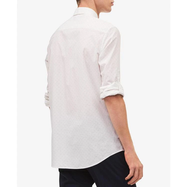 商品Calvin Klein|Men's Dot-Print Shirt,价格¥141,第4张图片详细描述