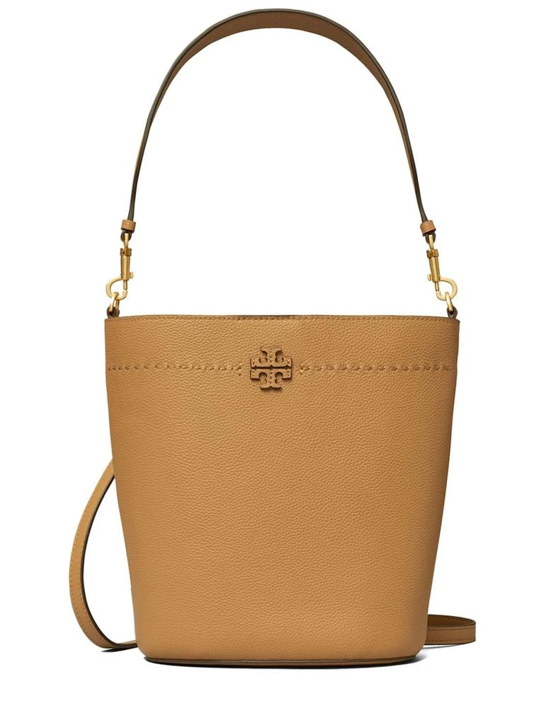 商品Tory Burch|Mcgraw中号真皮水桶包,价格¥3043,第1张图片