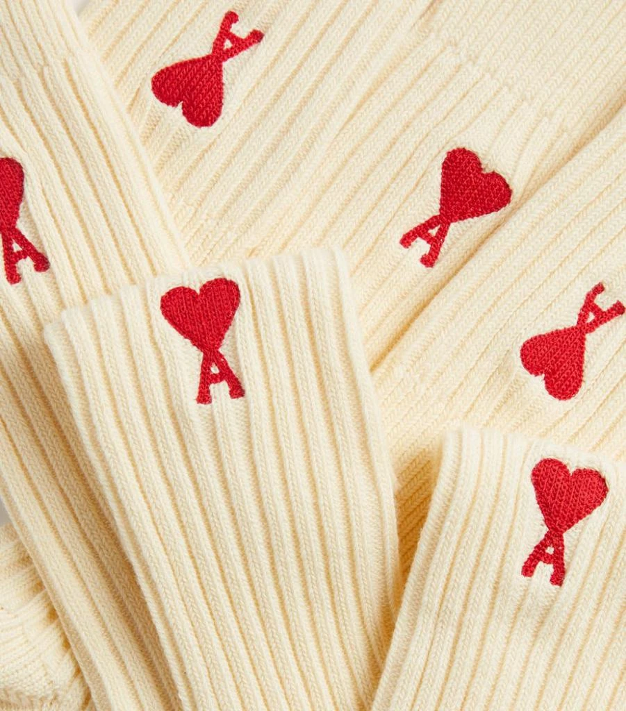商品AMI|Ami de Cœur Socks (Pack of 3),价格¥882,第2张图片详细描述