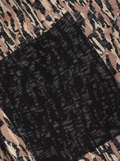 Bark Printed Open-Front Blazer 商品