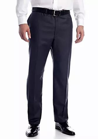商品Ralph Lauren|Big & Tall Ultraflex Flat Front Suit Separate Pants,价格¥1103,第1张图片