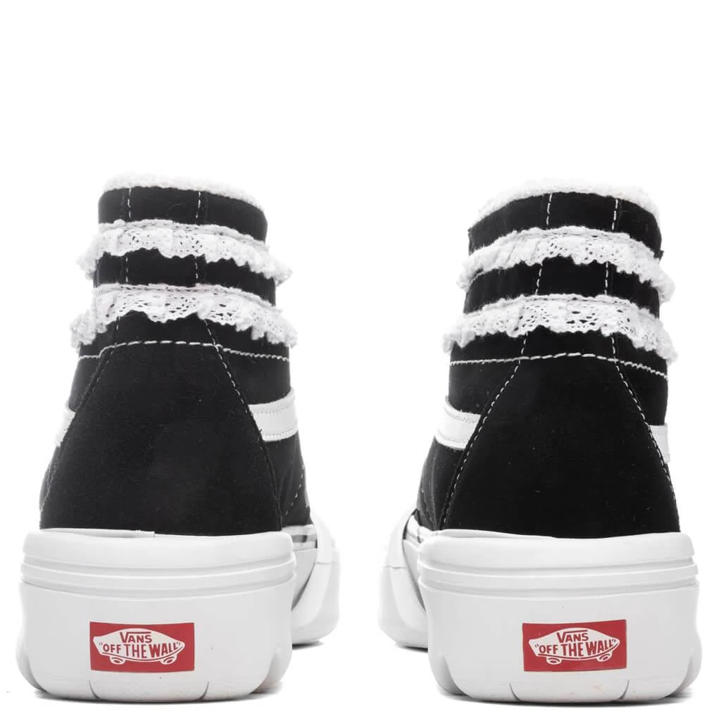 商品Vans|Vans x Sandy Liang Sk8-Hi Tapered - Black/White,价格¥839,第5张图片详细描述