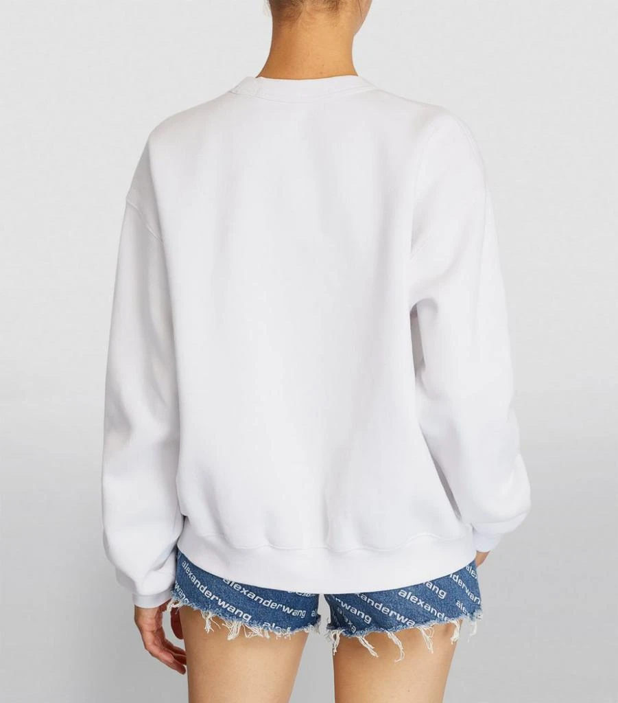 商品Alexander Wang|Crew-Neck Logo Sweatshirt,价格¥1752,第4张图片详细描述