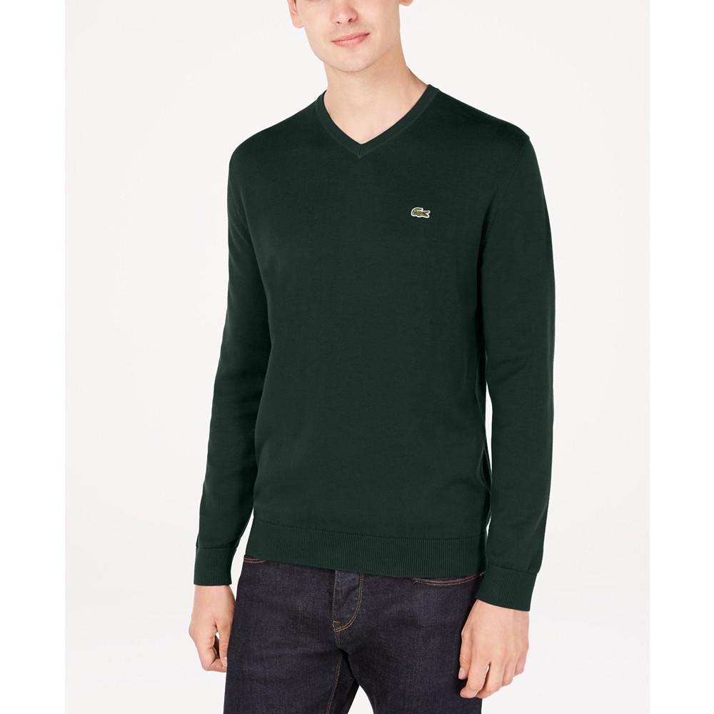 商品Lacoste|Men's V-Neck Sweater,价格¥420,第1张图片