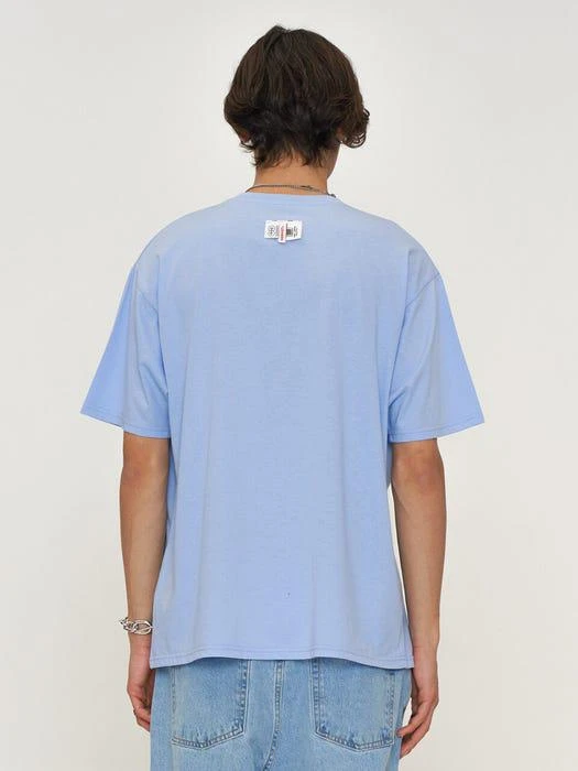 商品NORNOT|Regular Fit Dopamine T-Shirt Blue,价格¥797,第4张图片详细描述