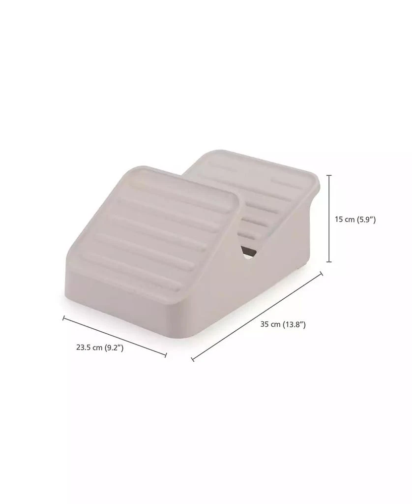 商品Joseph Joseph|Shoe-In Space-Saving Shoe Rack,价格¥68,第2张图片详细描述