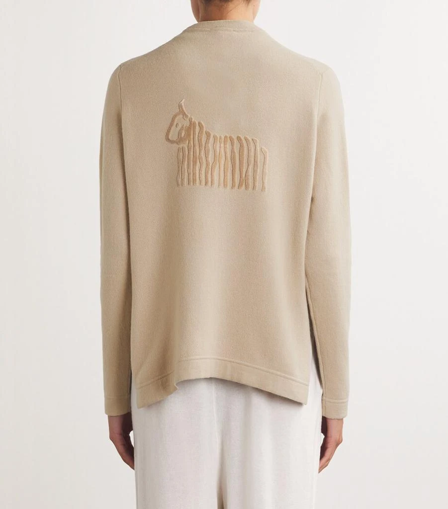 商品COLOMBO|Cashmere Round-Neck Sweater,价格¥15776,第4张图片详细描述