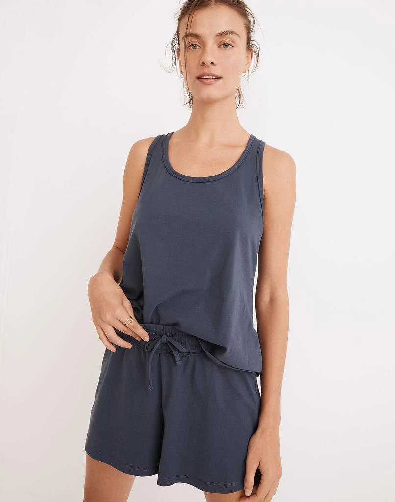 商品Madewell|Raw-Edge Pajama Shorts,价格¥120,第2张图片详细描述