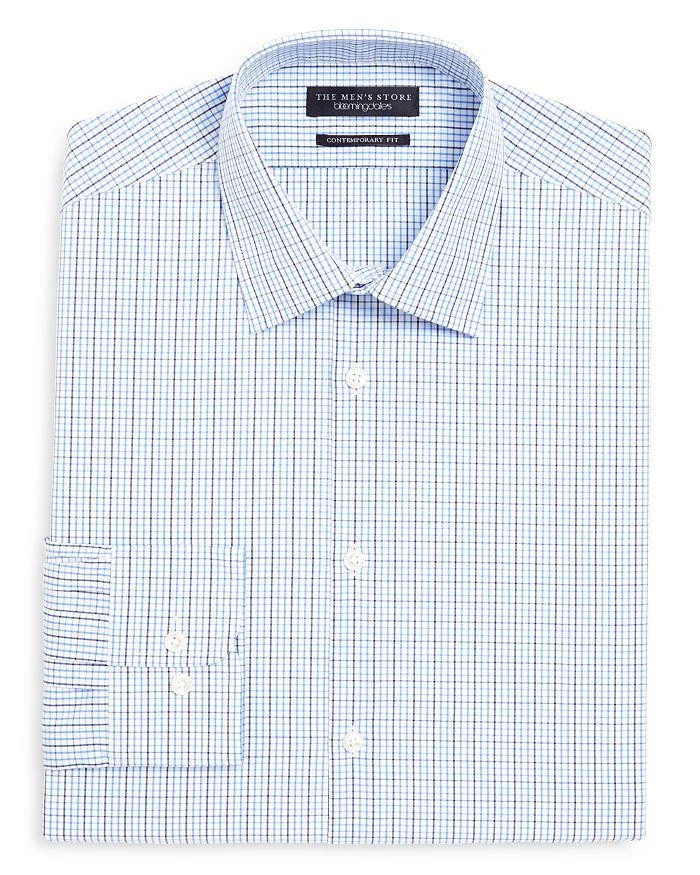 商品The Men's Store at Bloomingdale's|Multi Check Regular Fit Dress Shirt - 100% Exclusive,价格¥177,第1张图片