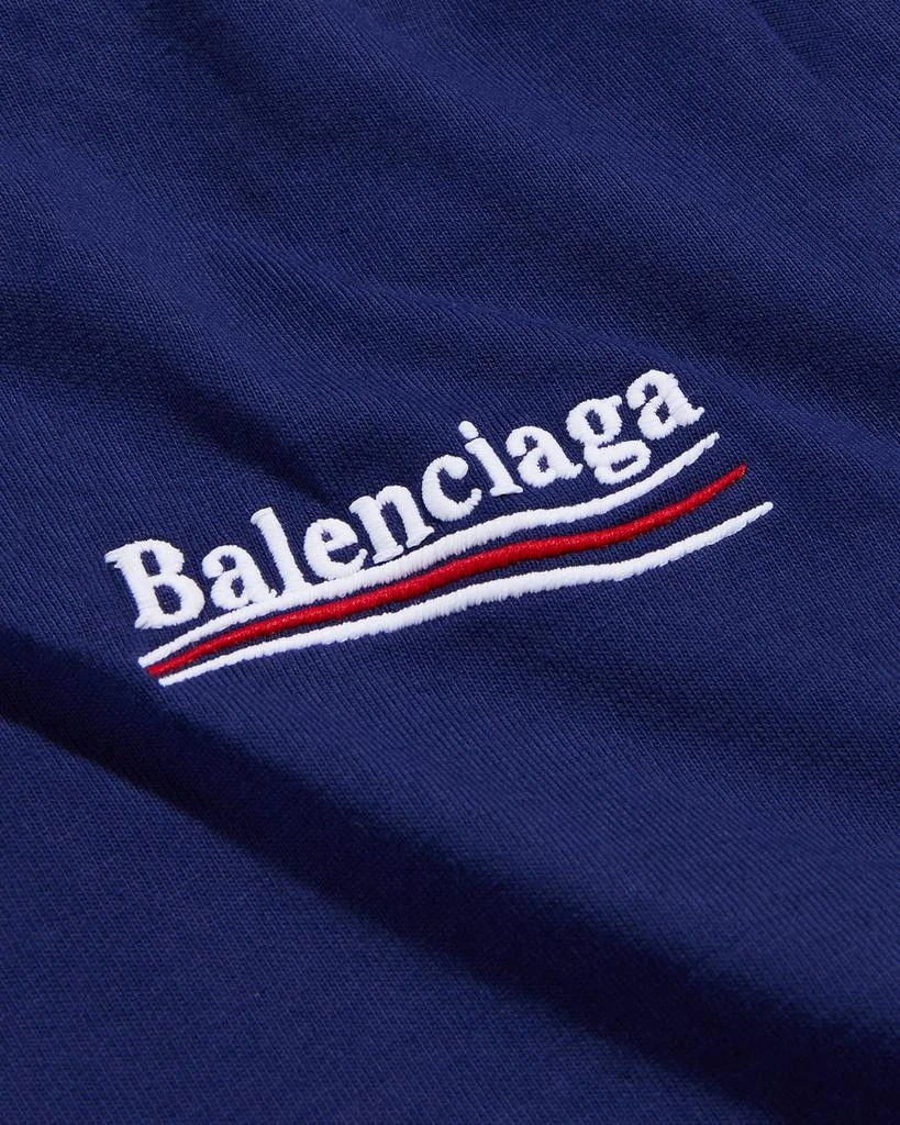 商品Balenciaga|Kid's Embroidered Political Logo T-Shirt, Size 2-10,价格¥1952,第3张图片详细描述