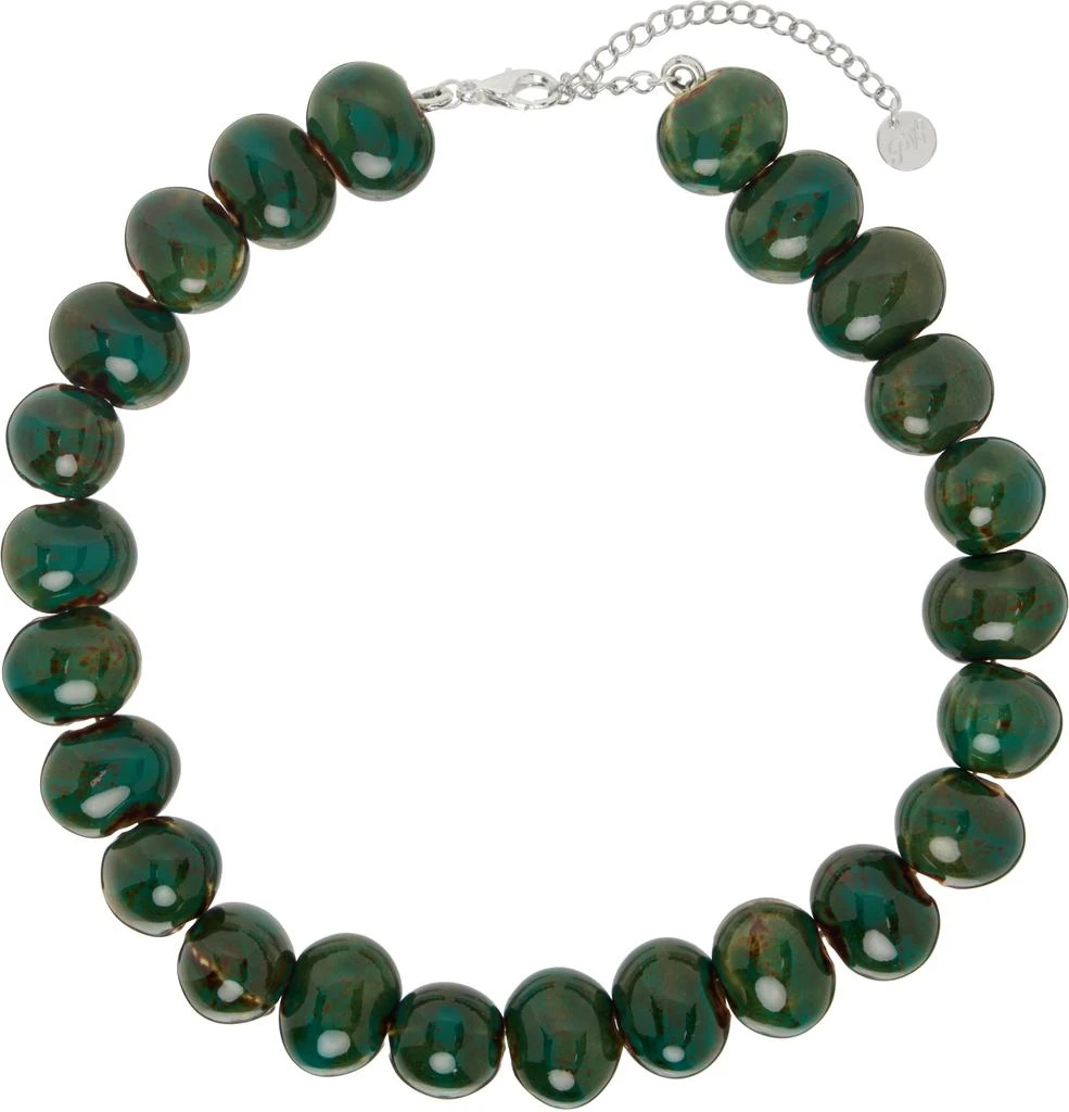 商品Paloma Wool|Green Mabel Necklace,价格¥1151,第1张图片