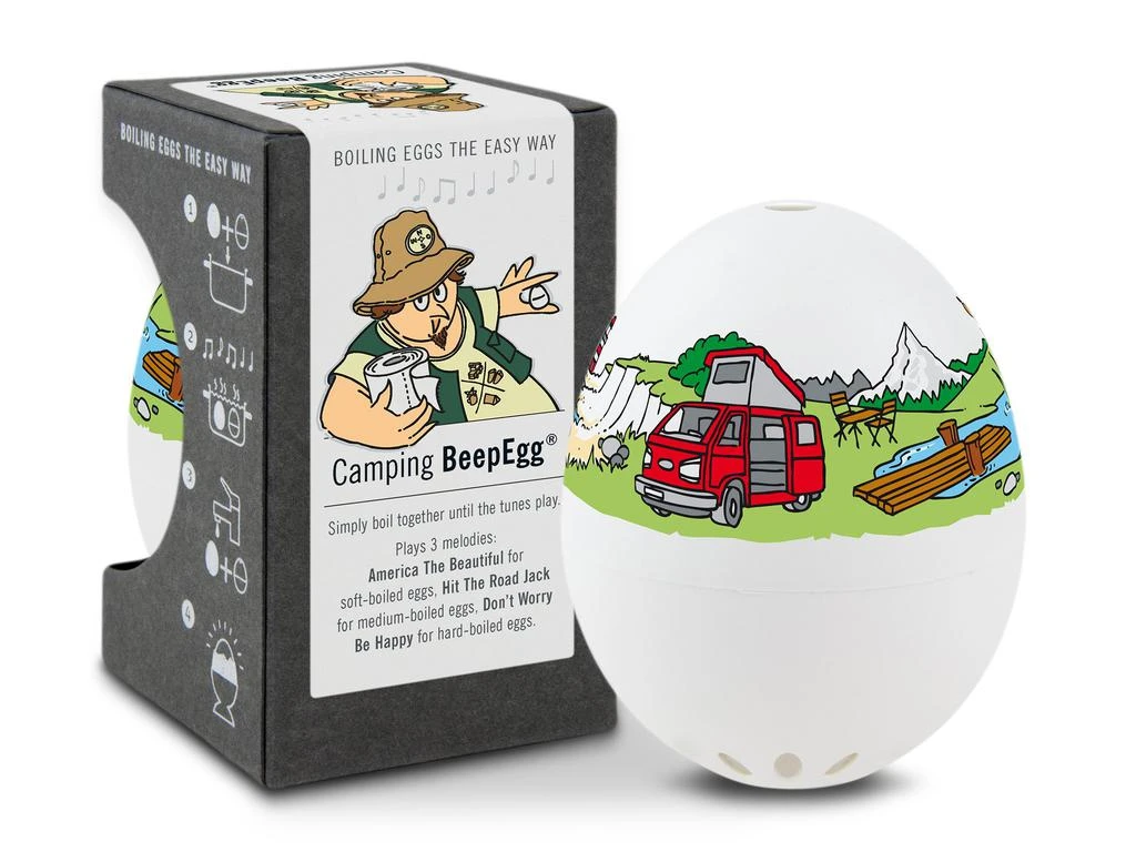 商品Brainstream|Camping BeepEgg Singing and Floating Egg Timer for Boiled Eggs,价格¥202,第2张图片详细描述