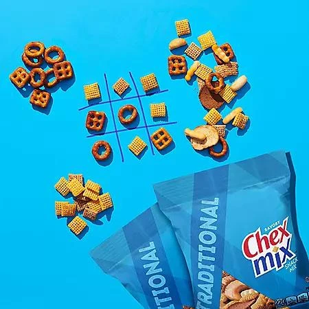 商品Chex Mix|Chex Mix Traditional Savory Snack Mix, 1.75 oz., 42 pk.,价格¥110,第5张图片详细描述