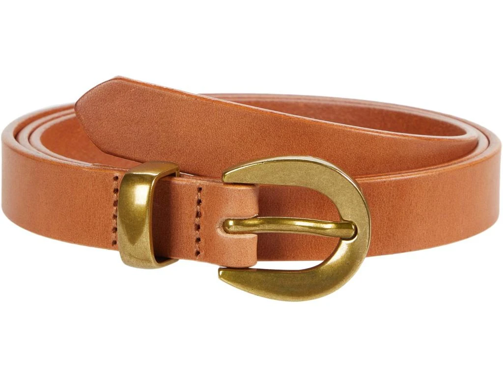 商品Madewell|Chunky Buckle Skinny Leather Belt,价格¥360,第1张图片