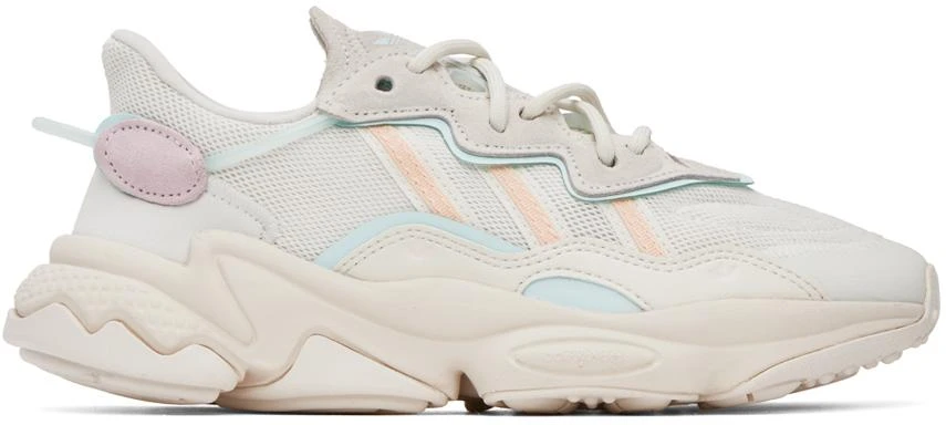 商品Adidas|White Ozweego Sneakers,价格¥405,第1张图片