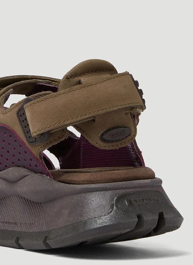 商品Eytys|Quest Platform Sandals in Brown,价格¥1205,第5张图片详细描述