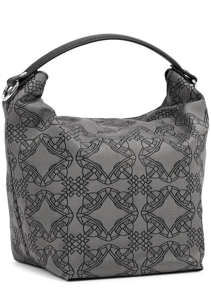 商品Vivienne Westwood|Sally medium jacquard canvas bucket bag,价格¥2624,第4张图片详细描述