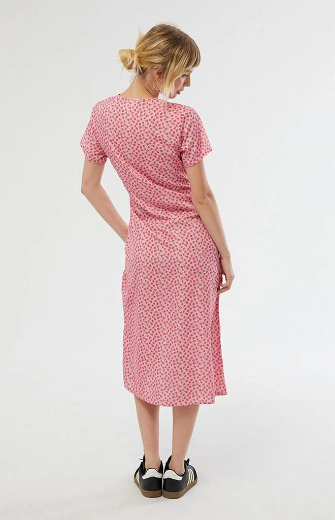 商品Daisy Street|Button Front Split Midi Dress,价格¥326,第4张图片详细描述