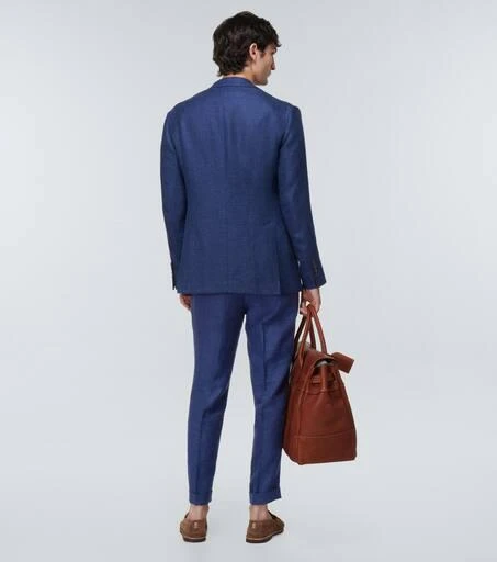 商品Brunello Cucinelli|Linen, wool and silk suit,价格¥36359,第3张图片详细描述