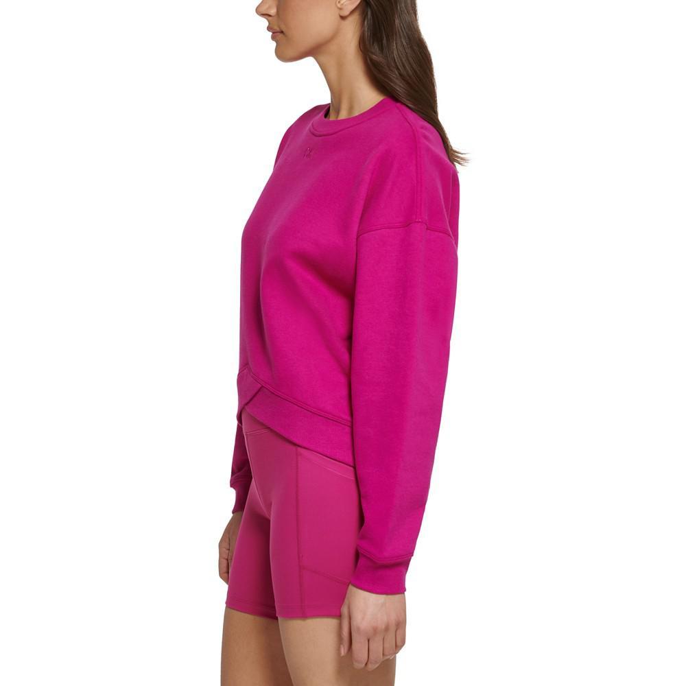 商品Calvin Klein|Women's Crossover Hem Pullover,价格¥252,第5张图片详细描述