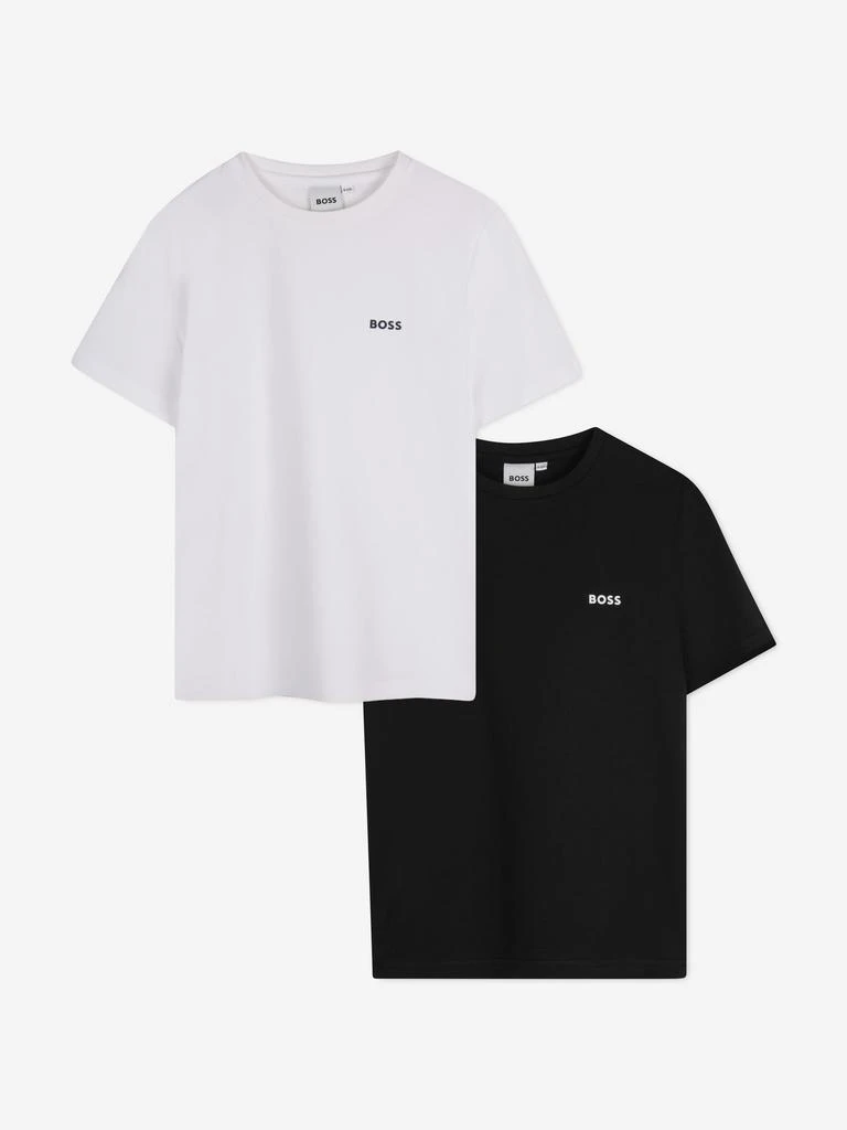 商品Hugo Boss|BOSS Boys Set Of 2 T-Shirts Set in Multicolour,价格¥244,第1张图片