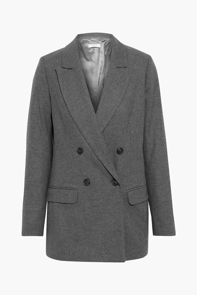 商品IRIS & INK|Fayette double-breasted mélange flannel blazer,价格¥982,第1张图片
