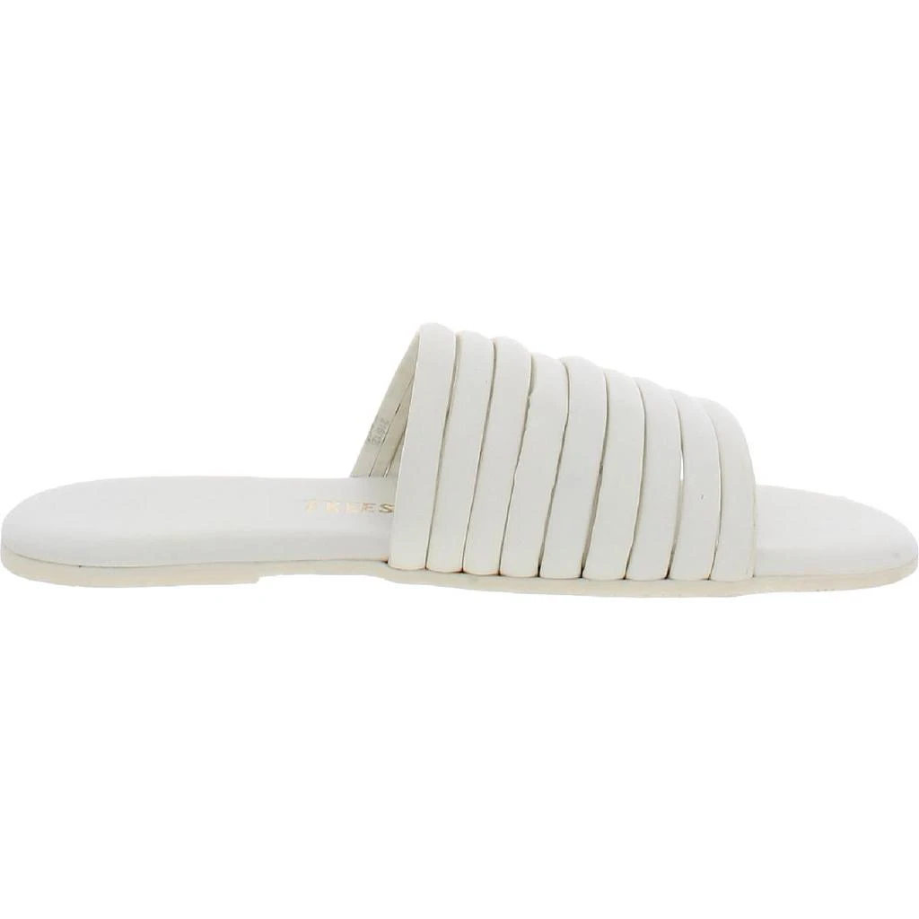 商品Tkees|Tkees Womens Caro Leather Slip On Slide Sandals,价格¥85,第2张图片详细描述