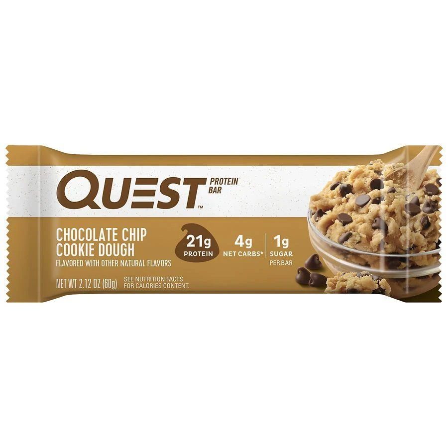 商品Quest Nutrition|Protein Bar Chocolate Chip Cookie Dough,价格¥22,第1张图片